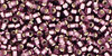 Toho 3,0mm (0026BF) Silver Lined Frost Medium Amethyst ca 19g
