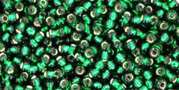 Toho 3,0mm (0036) Silver Lined Emerald ca19g