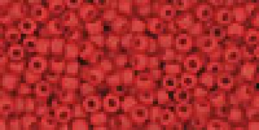 Toho 3,0mm (0045F) Opak Frost Red Pepper ca19g