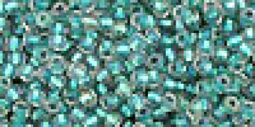 Toho 3,0mm (0264) Inside Color Rainbow Crystal / Teal Lined 250g