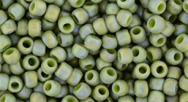 Toho 3,0mm (2632F) Semi Glazed Rainbow Honeydew 250g