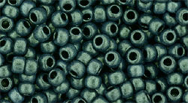 Toho 3,0mm (Y0614) Hybrid Met Suede-Lt Green ca19g