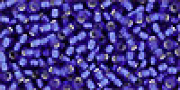 Toho 2,0mm (0028F) Silver Lined Frost Dark Sapphire 250g