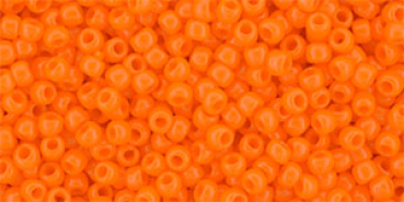 Toho 2,0mm(0042D)  Opak Orange ca20g