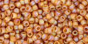 Toho 2,0mm (0162CF) Transparent Rainbow Frost Dark Topaz 250g