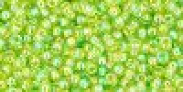 Toho 2,0mm (0164) Transparent Rainbow Lime Green 250g