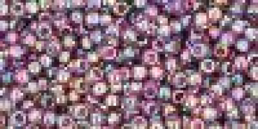 Toho 2,0mm (0166B) Transparent Rainbow Medium Amethyst 250g