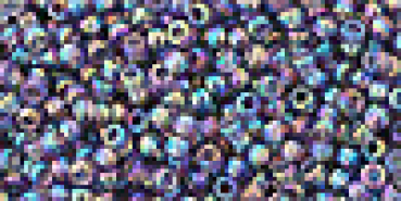 Toho 2,0mm (0166D) Transparent Rainbow Sugar Plum 250g