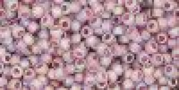 Toho 2,0mm (0166F) Transparent Rainbow Frost Light Amethyst 250g