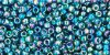 Toho 2,0mm (0167BD) Transparent Rainbow Teal 250g