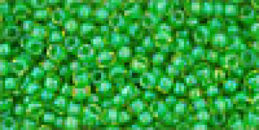 Toho 2,0mm (0306) Inside Color Jonquil / Shamrock Lined 250g