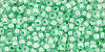 Toho 2,0mm (0354) IC Cry/Mint Julep Lined ca20g