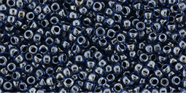 Toho 2,0mm (0362) Inside Color Transparent Luster / Navy Blue 250g