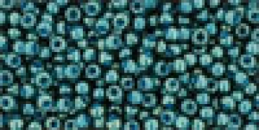 Toho 2,0mm (0374) Transparent Lüster Emerald Geen / Denim Blue 250g