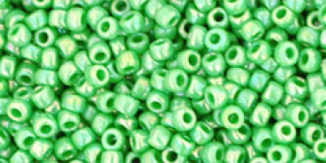 Toho 2,0mm (0407) Opak Rainbow Mint Green ca20g