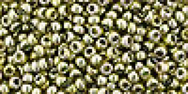 Toho 2,0mm (0457) Gold Lustered Green Tea ca8g