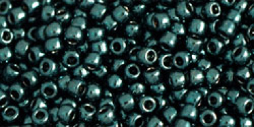 Toho 2,0mm (0519) High Met Teal Hematite ca20g