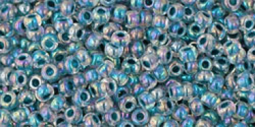 Toho 2,0mm (0782) Inside Color Rainbow Crystal / Capri Blue 250g