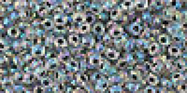 Toho 2,0mm (0783) Insiede Color Rainbow Crystal / Opak Grey Lined 250g