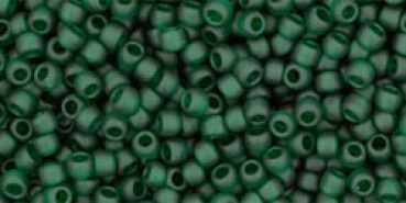Toho 2,0mm (0939F) Tansparent Fr Green Emerald ca20g