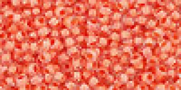 Toho 2,0mm (0963) Ins Col Cry / Apricot Lined ca20g