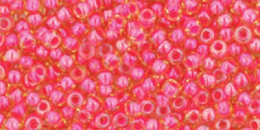 Toho 2,0mm (0979) Lumin Lt Top/Neon Pink Lin ca20g