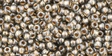 Toho 2,0mm (0993) Gold Lined Black Diamond 250g