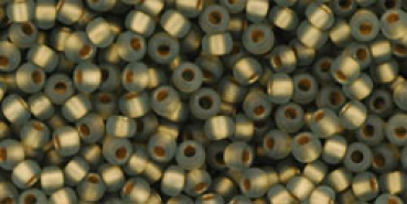 Toho 2,0mm (0999F) Frost Gold Lined Black Diamond 250g