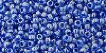 Toho 2,0mm (1057) Inside Color Light Sapphire / Opak Dark Blue 250g