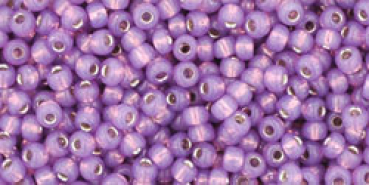 Toho 2,0mm (2108) Silver Lined Milky Amethyst ca8g