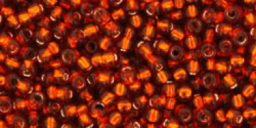 Toho 2,0mm (2208) Silver Lined Burnt Orange ca20g