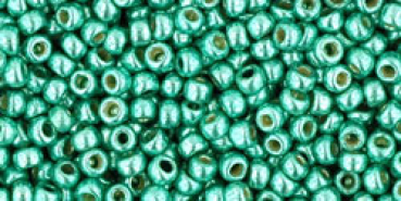 Toho 2,0mm (PF0561) Perm Fin Green Teal ca20g
