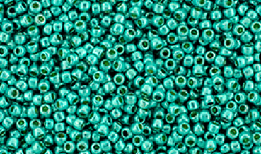 Toho 2,0mm (PF0569) Permanent Finish Galvanized Teal 250g