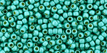 Toho 2,0mm (PF0578F) Permanent Finish Frost Galvanized Turquoise 250g