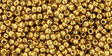 Toho 2,0mm (PF0591) Perm Finish Old Gold ca20g