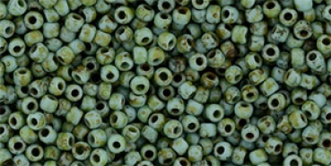 Toho 2,0mm (Y0307F) Hybrid Turquoise Picasso Frost 250g