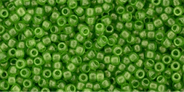 Toho 2,0mm (Y0629) HYBRID Sueded Gold Transparent Peridot 250g