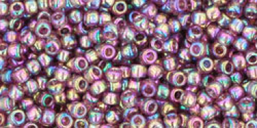 Toho 1,5mm (0166B) Trans Rainb Med Amethyst ca8g