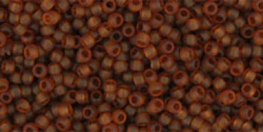 Toho 1,5mm (0423F) Frost Smoky Topaz ca8g