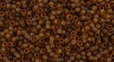 Toho 1,5mm (0941F) Transparent Frost Umber ca8g