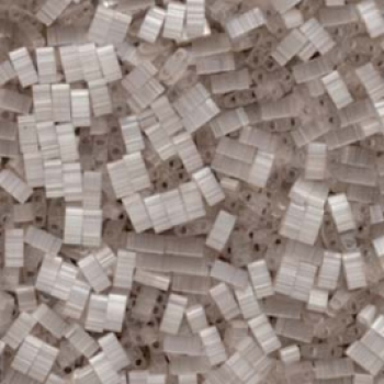 Miyuki Half Tila Bead 5mm Silk Pale Lt Lilac  5g