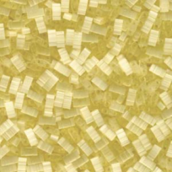 Miyuki Half Tila Bead 5mm Silk Pale Yellow 5g