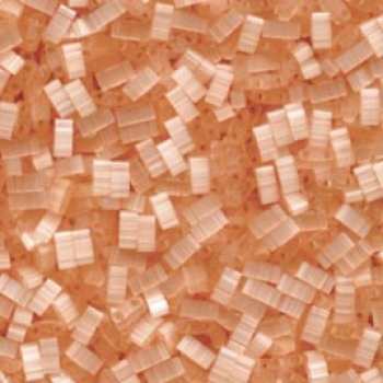 Miyuki Half Tila Bead 5mm Silk Pale Lt Coral 5g