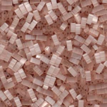 Miyuki Half Tila Bead 5mm Silk Pale Pink 5g