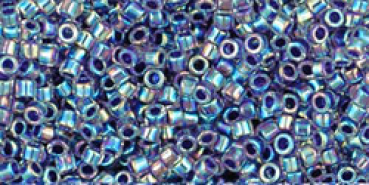 Toho Treasure 11/0 (0774) Inside Color RB Crystal / Grape Lined 100g