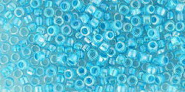 Toho Treasure 11/0 (0787) IC Crystal/ Blue Turq 100g