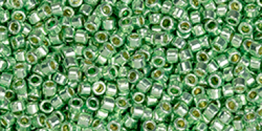Toho Treasure (PF0570) 11/0 Perm Fin Min Green ca7g