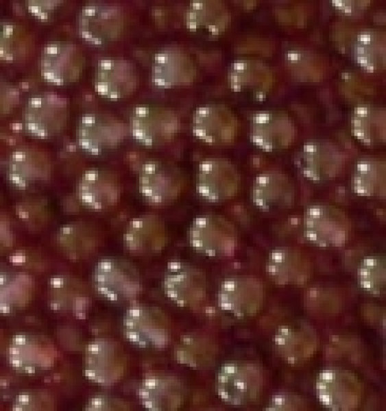 Glasperle rund 6mm Crystal Lüster Copper 60 St.