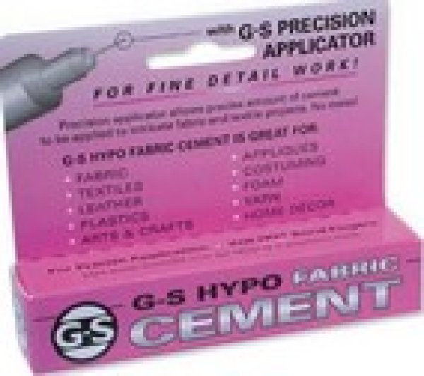 GS Hypo Fabric Cement 1/3 Fl Oz