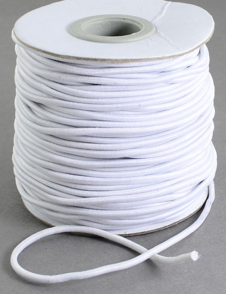 Gummiband, rund, 2mm 20m